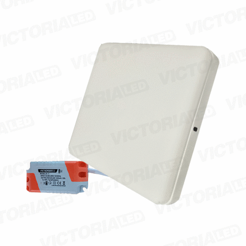 VICTORIA LED PANEL SIN BORDE 36W SOBREPUESTO CUADRADO 10U/C