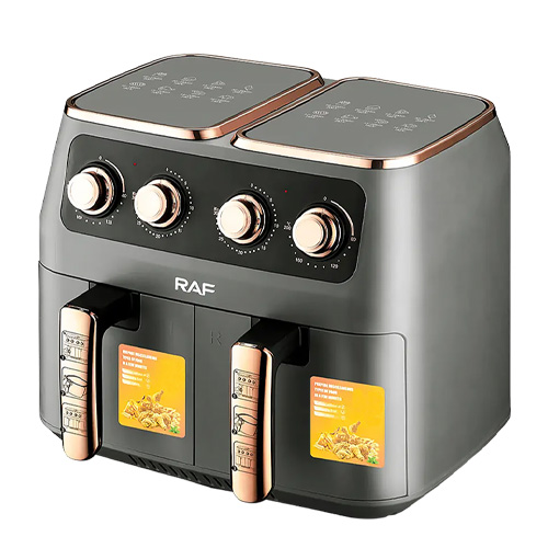 RAF FREIDORA DE AIRE 7L 1800W 110V 2 BANDEJAS