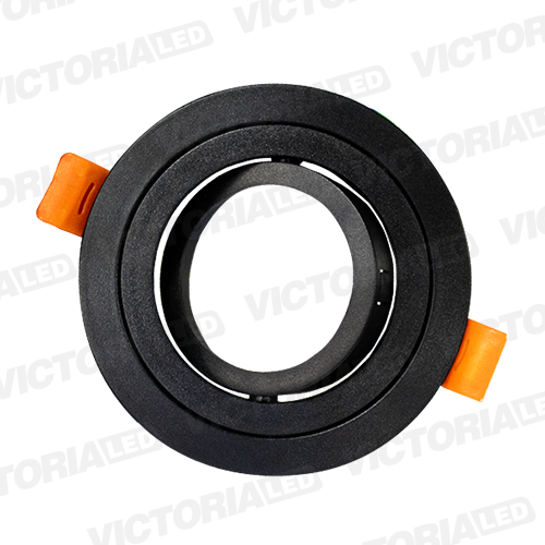 [VCCD-1N] CARCASA REDONDA 92X30MM NEGRA 100U/C