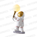 LAMPARA DECORATIVA 1*GU9 RESINA BLANCO