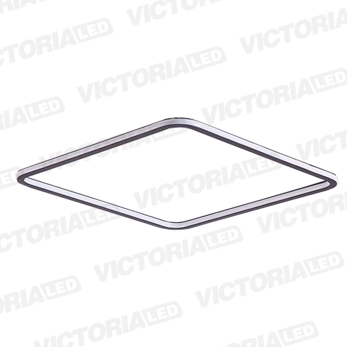 [SD002-1 3T BLACK] LAMPARA DECORATIVA DE TECHO LED METAL/ACRILICO BLACK