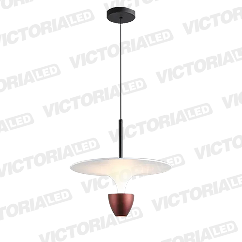 [P892400 BROWN] LAMPARA DECORATIVA LED 12W 3000K ALUMINIO BROWN