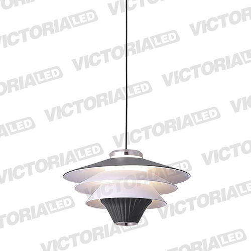 [P130 MATTE] LAMPARA DECORATIVA LED 12W 3000K ALUMINIO MATTE