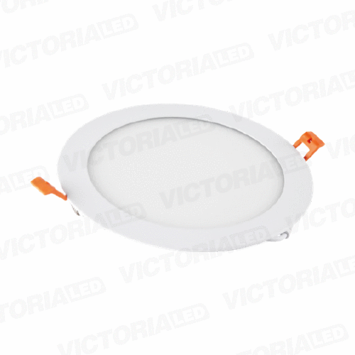 VICTORIA LED PANEL 3000K 12W EMPOTRABLE REDONDO 40U/C