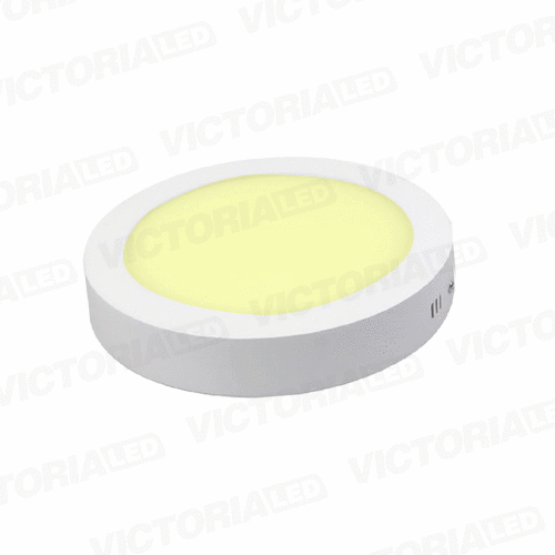 [LV-210 6W 3000K] VICTORIA LED PANEL 3000K 6W SOBREPUESTO REDONDO 40U/C