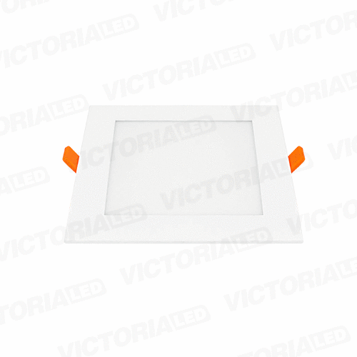 [LV-109 12W 6500K] VICTORIA LED PANEL 6500K 12W EMPOTRABLE CUADRADO 40U/C