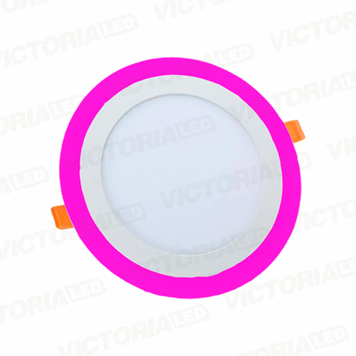 [LV-206ERF 6+3] VICTORIA LED PANEL EMP RED 6W+3W FUCSIA 60U/C