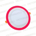 VICTORIA LED PANEL EMP RED 6W+3W ROJO 60U/C