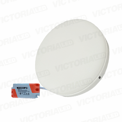 [LV-212 24W 3000K] VICTORIA LED PANEL SIN BORDE 24W SOBREPUESTO REDONDO 20U/C