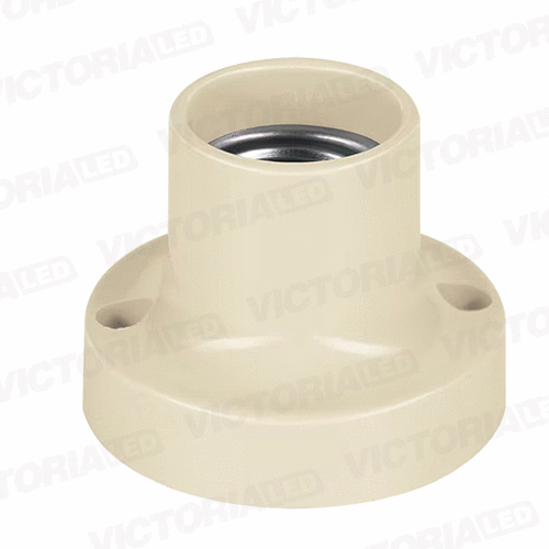 [VLPB-4A] PORTALAMPARA E27 110/250V 4A BLANCO 12U/C