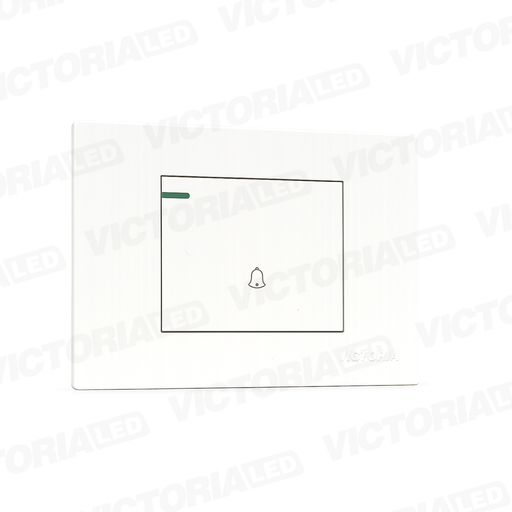 [VL-TMB1B] PULSADOR TIMBRE 16A 125/250V PC BLANCO 10U/C