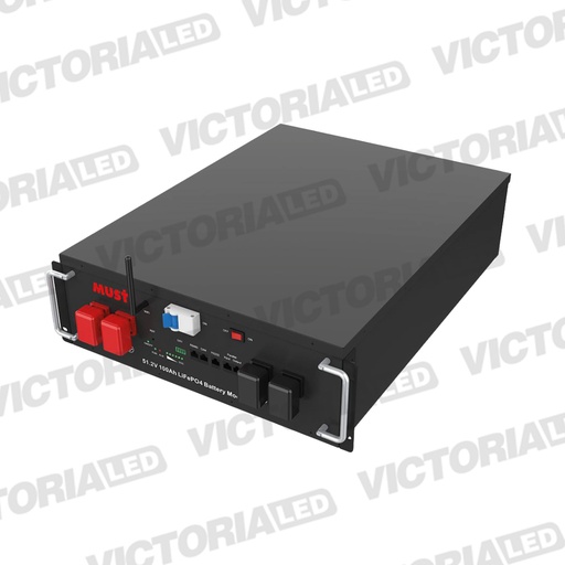 [LP18-48100] SOLAR BATERIA LITIO RACK 51.2V100AH MUST