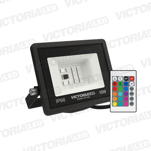 [VL-RGB10W 5050] VICTORIA LED REFLECTOR RGB 100-240V FP0.5
