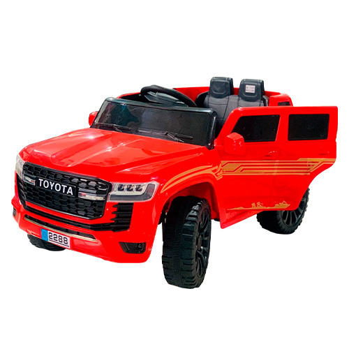 [BJNA2288 ROJO] JUGUETE CARRO DE BATERIA C/R ROJO