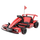 JUGUETE CARRO DE BATERIA C/R ROJO